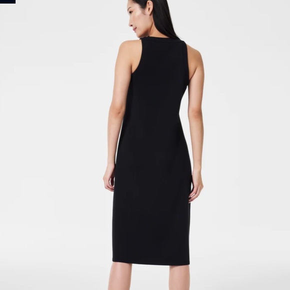 SPANX AirEssentials Side Stripe Tank Midi Dress, SIZE XS 1007 - Picture 2 of 7